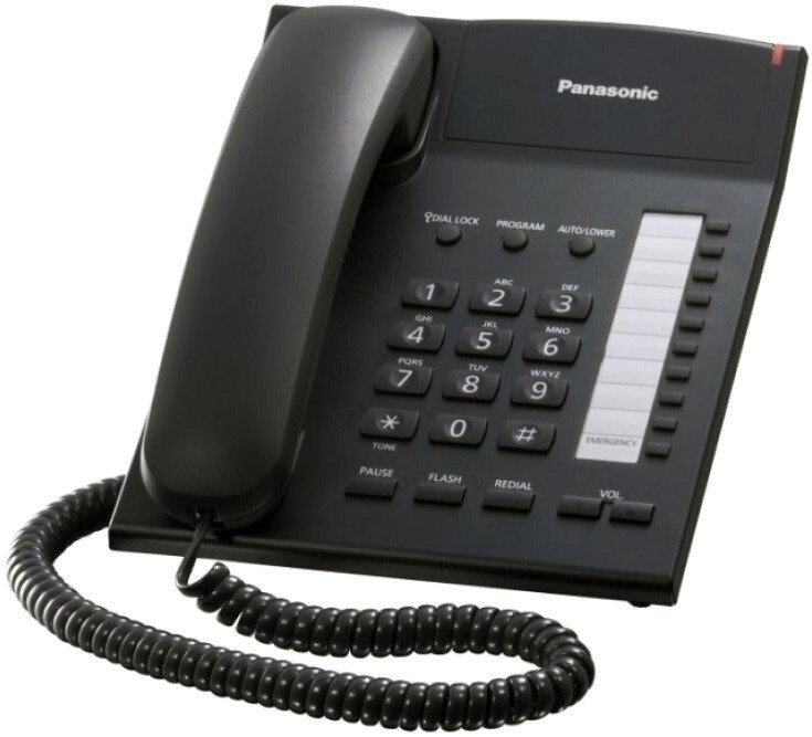 

Проводной телефон Panasonic KX-TS2382UAB (черный)