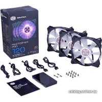 Комплект вентиляторов для корпуса Cooler Master MasterFan Pro 120 Air Flow RGB MFY-F2DC-113PC-R1 (3 шт)