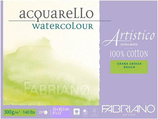 

Бумага для рисования Fabriano Artistico Extra White 00322330