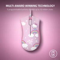 Игровая мышь Razer DeathAdder Essential + Goliathus Mouse Mat Bundle: Hello Kitty and Friends Edition
