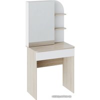 Туалетный столик с зеркалом Трия Майя (дуб сонома/белый ясень)