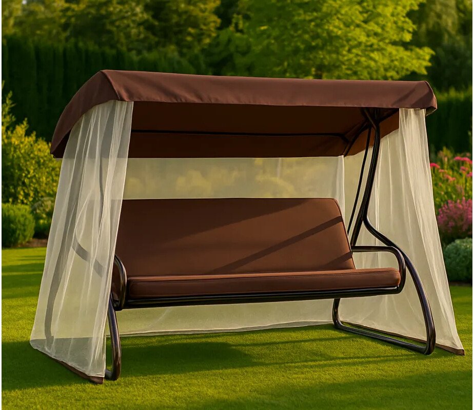 

Садовые качели ПИК Лючия (коричневый)