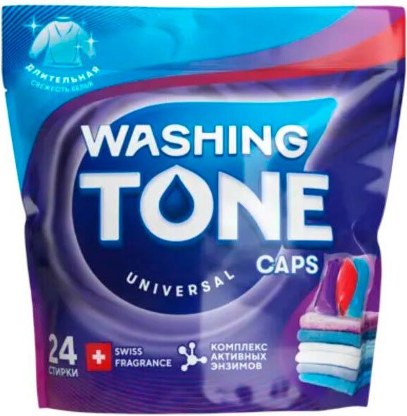 

Капсулы для стирки Washing Tone Universal 9441010980 (24 шт)
