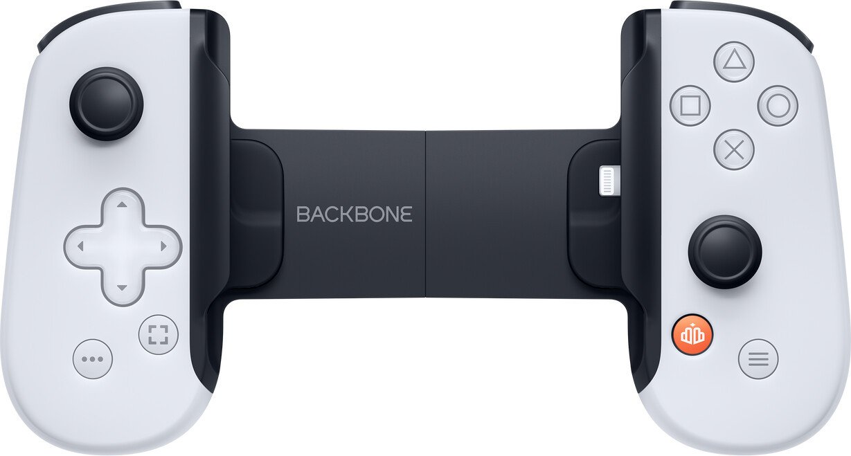 Геймпад для смартфона Backbone One 2nd Gen PlayStation Edition (Lightning, белый)