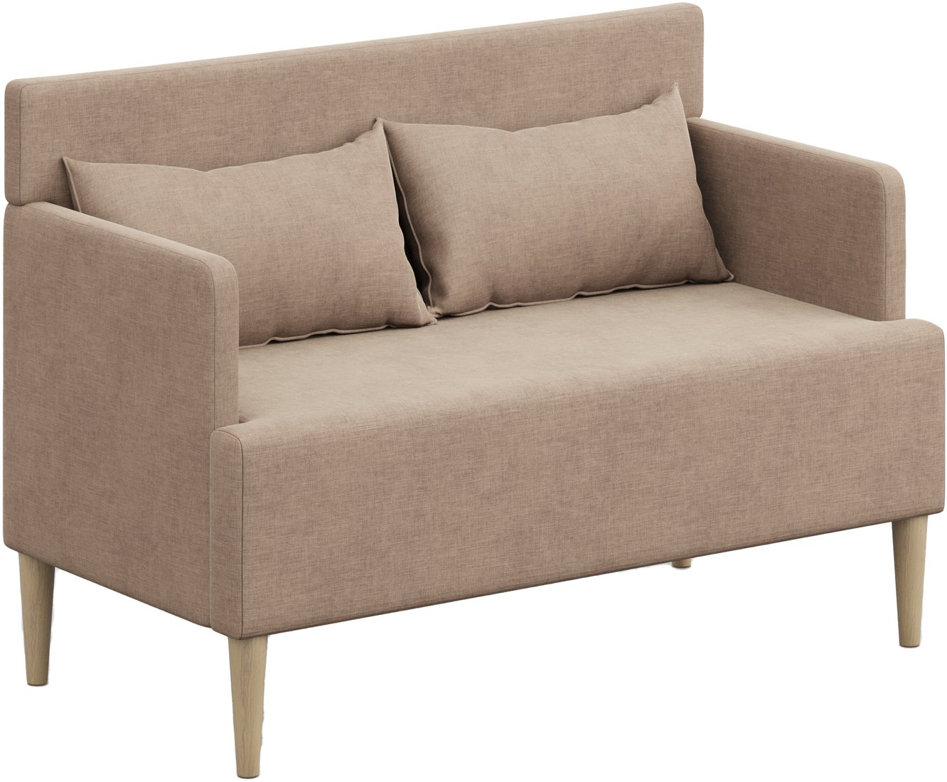 

Диван Mio Tesoro Киус с подушками (микровелюр/светло-коричневый №4)