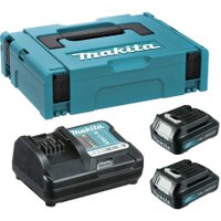 Аккумулятор с зарядным устройством Makita 197643-8 (12В/2x1.5 Ah + 12В + кейс)