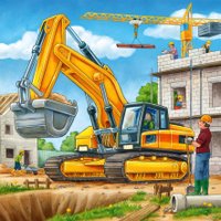 Набор пазлов Ravensburger Большие строительные машины R09226 (147 эл)