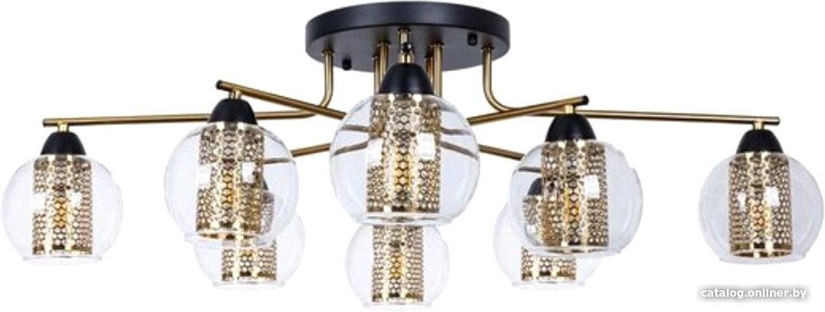 Люстра средней высоты Arte Lamp Manchester A7045PL-8BK