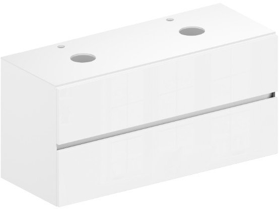 

ЗОВ Тумба под умывальник Лира 120 L120MW0MWGVA-KP13W (белый глянцевый)