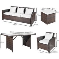 Набор садовой мебели Sundays Madeira SFS 020 (бежевые подушки)