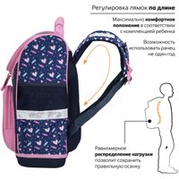 Школьный рюкзак Юнландия Wise. Donut Worry 272073