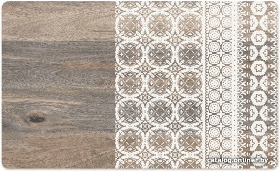 Коврик под миску TarHong Moroccan Wood (древесный с рисунком)