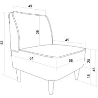 Интерьерное кресло MONOFIX Одос Принт кресло (тропики/микровелюр)