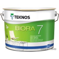 Краска Teknos Biora 7 9л (база 3)