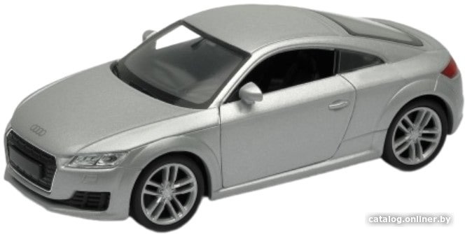 Легковой автомобиль Welly Audi TT Coupe 2014 43695W (серебристый)