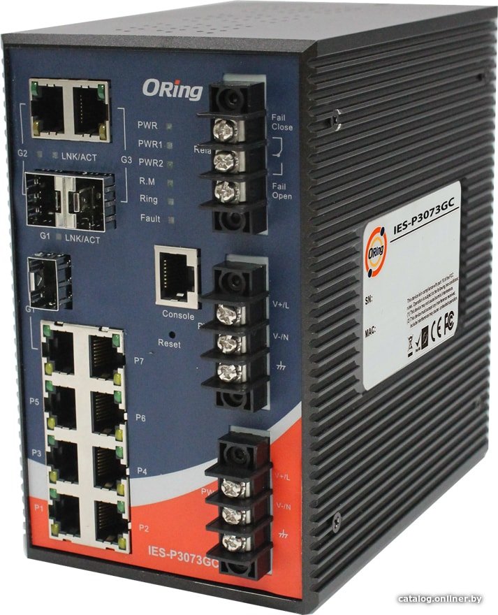 Управляемый коммутатор 2-го уровня ORing IES-P3073GC-HV