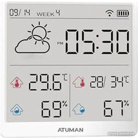 Термогигрометр Atuman Duka TH3