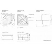 Душевой поддон Метакам Classic V 90 АПS_013383