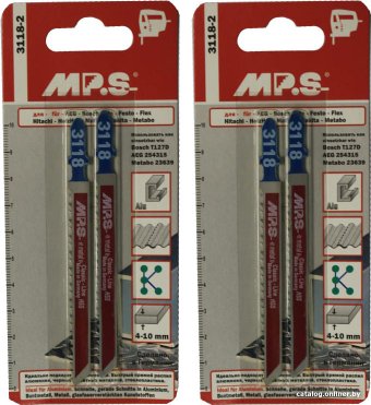Набор пильных полотен MPS 3118-2.21 (2x2 шт)
