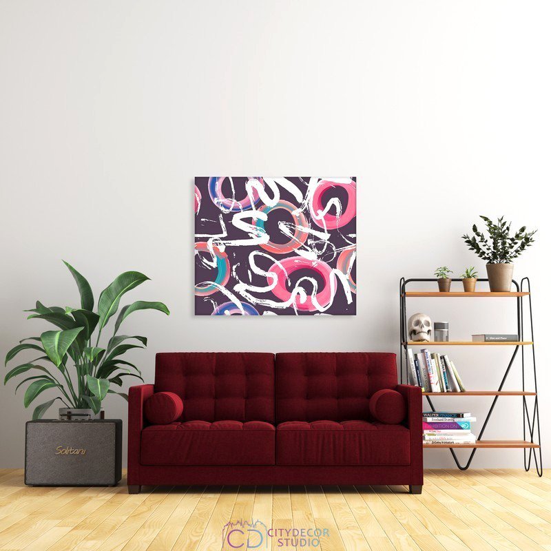 Модульная картина Citydecor Абстракция 2.3 60x70 см