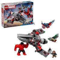 Конструктор LEGO Super Heroes Битва Капитана Америки против Красного Халка 76292