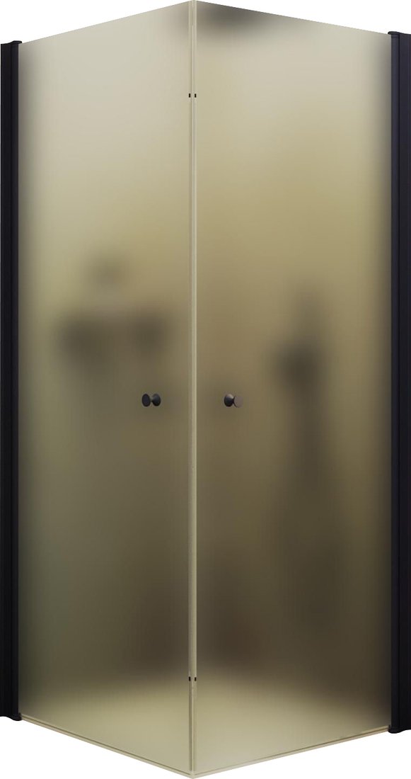 

Душевой уголок MaybahGlass MGY-1294-6 (сатин стекло/черный)