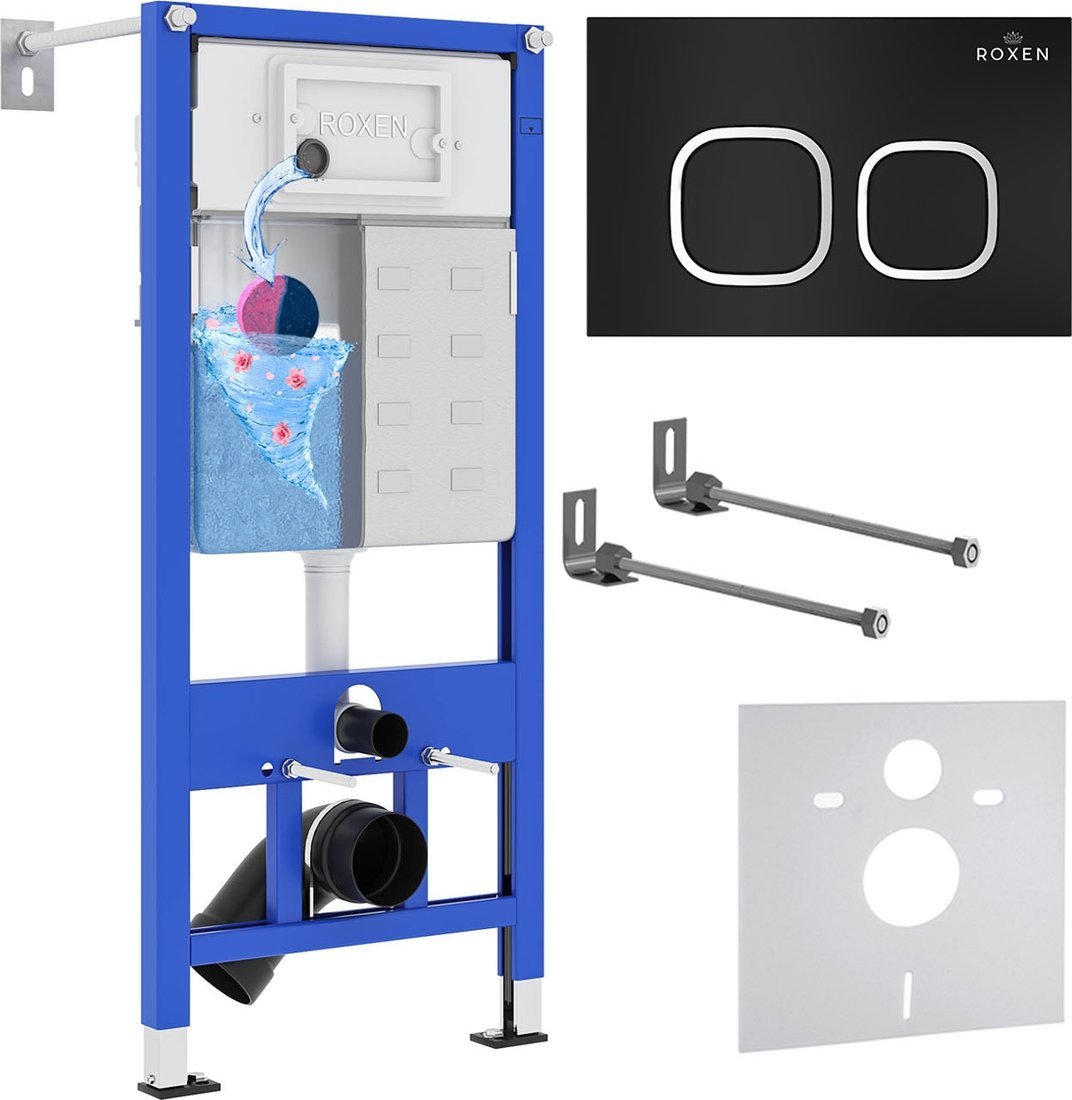 

Инсталляция для унитаза Roxen StounFix Dual Fresh 828474