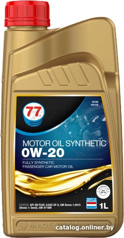 Моторное масло 77 Lubricants SN 5W-20 1л