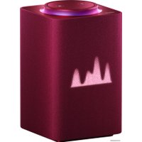 Умная колонка Яндекс Станция Макс (с хабом умного дома Zigbee, бордовый)
