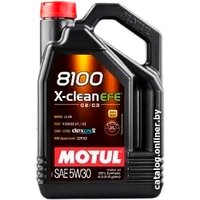 Моторное масло Motul 8100 X-Clean EFE 5W-30 4л