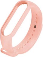 силиконовый для Xiaomi Mi Smart Band 5/6 (светло-розовый)