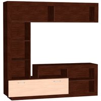 Стенка МДК ГТ4 центральный для гостиной 1704x1702x413 (венге/дуб млечный)