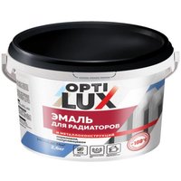 Эмаль Оптилюкс Для радиаторов акриловая 2.6 кг (белый)