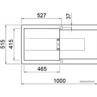 Кухонная мойка Elleci Smart 480 Titanium M73 в Бобруйске