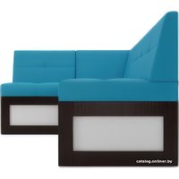 Угловой диван Мебель-АРС Нотис левый 207x82x132 (синий)