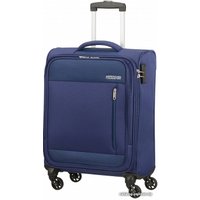 Чемодан-спиннер American Tourister Heat Wave Combat Navy 55 см