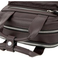Мужская сумка Sergio Belotti Italy 7045 (темно-коричневый)
