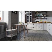 Сервировочный стол LoftyHome Cedar 263-W (белый)