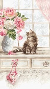 

Набор для вышивания Letistitch Котенок
