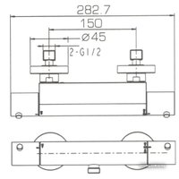 Смеситель Bravat Stream F93984C-01B