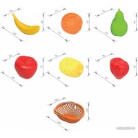 Набор игрушечных продуктов Нордпласт Фрукты 438