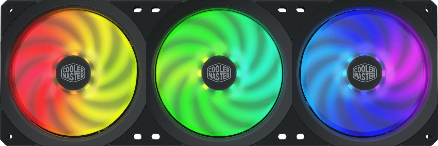

Комплект вентиляторов для корпуса Cooler Master MasterFan SF360R ARGB MFX-B2D3-18NPA-R1