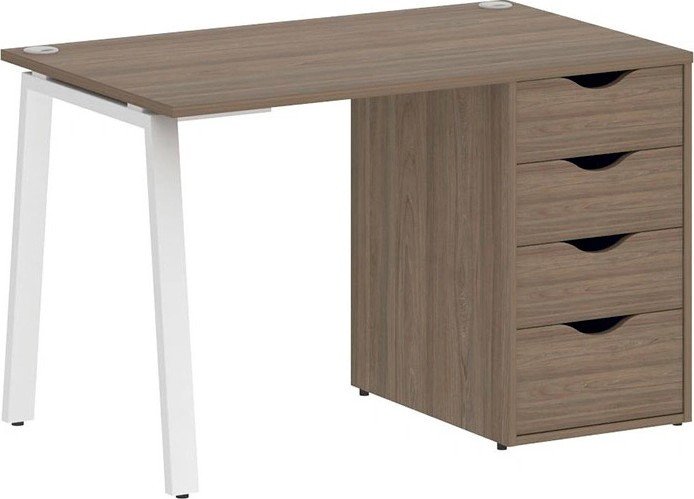 

Стол Riva Home Office VR.SP-3-118.4.A White (вяз благородный)