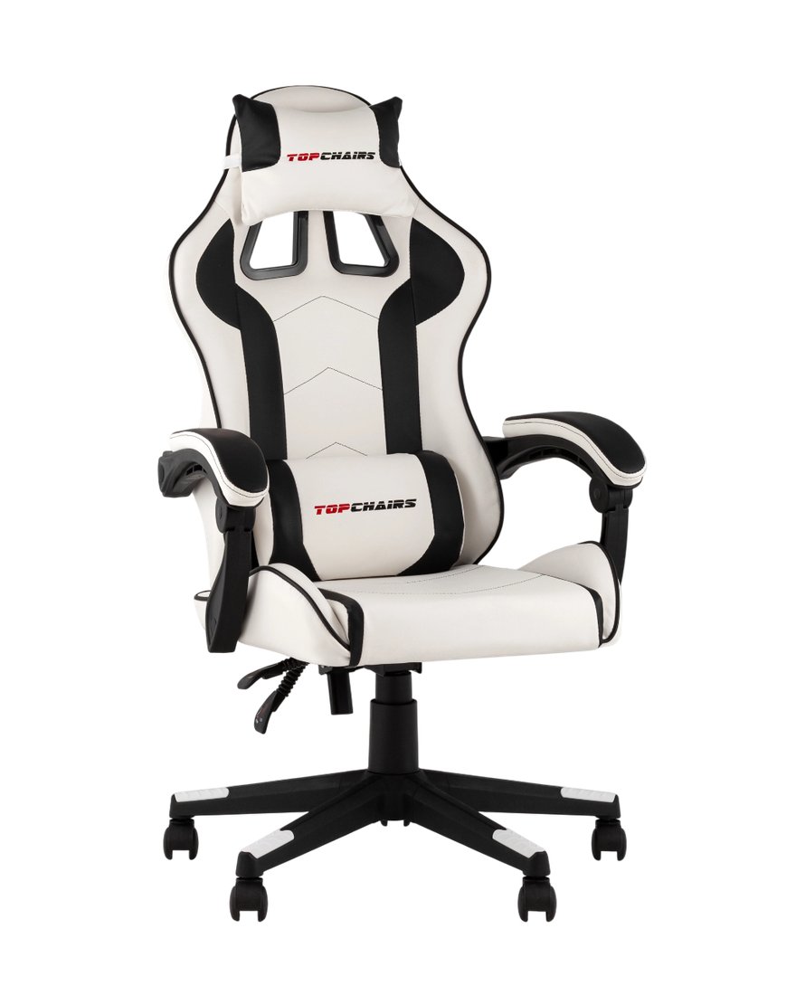 

Игровое (геймерское) кресло TopChairs Shadow GF-8079 (бело-черный)