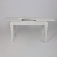 Кухонный стол ЭлиГард Stan 1180-1570x760x745 (белый структурный)