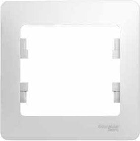 

Рамка Schneider Electric Glossa GSL000101 (белый)