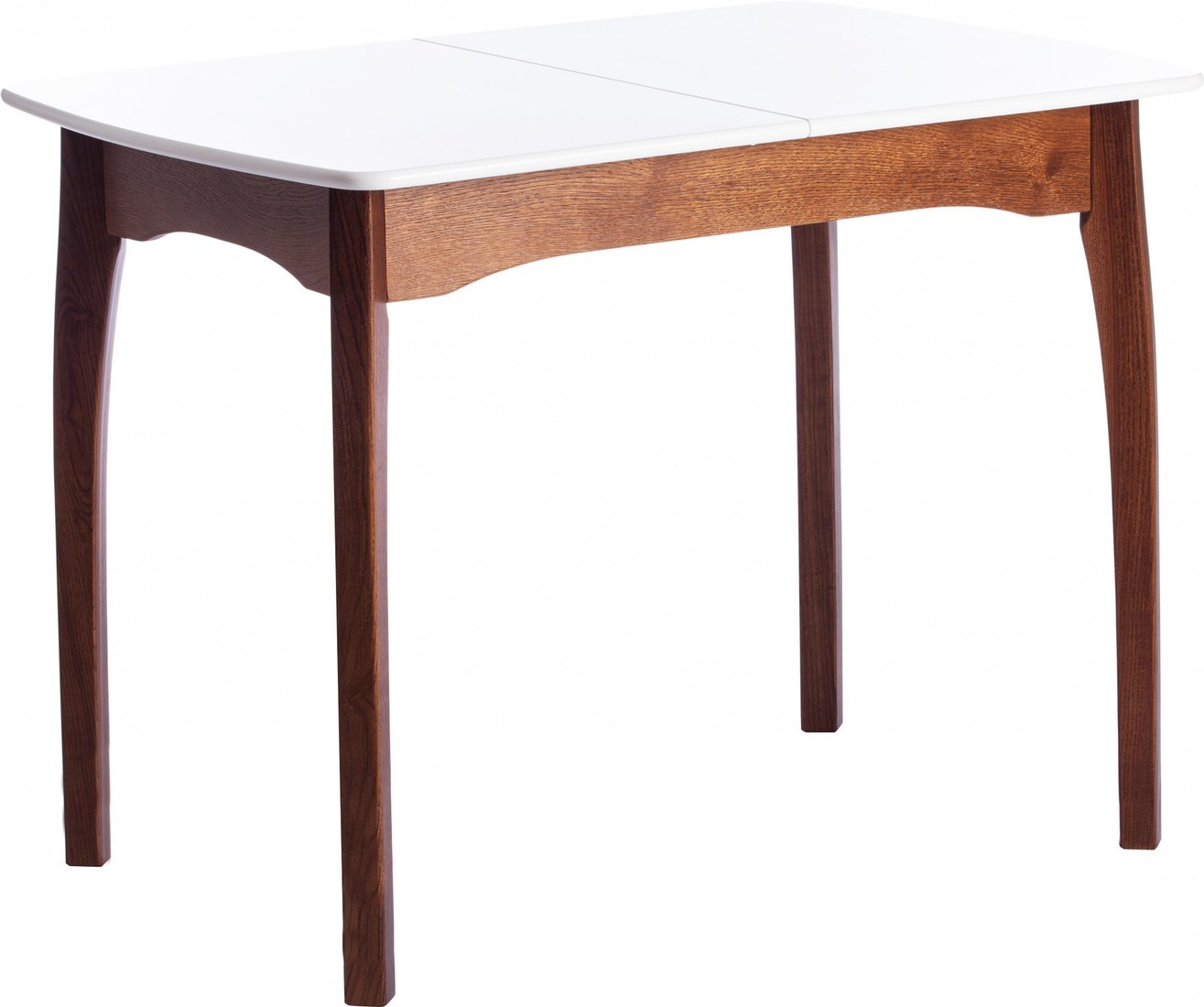 

Кухонный стол TetChair Caterina 100+30x70x75 (коричневый/белый)