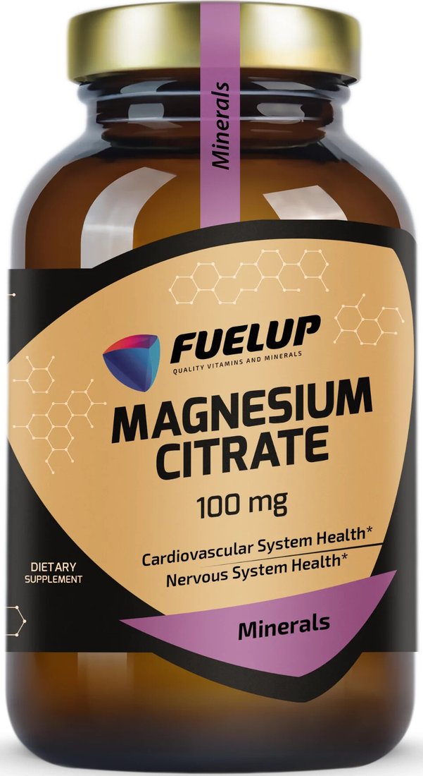 БАД FuelUp Magnesium Citrate 100 мг (120 veg капсул)