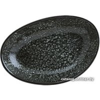 Тарелка обеденная Bonna Cosmos Black Vago COSBLVAO15OKY