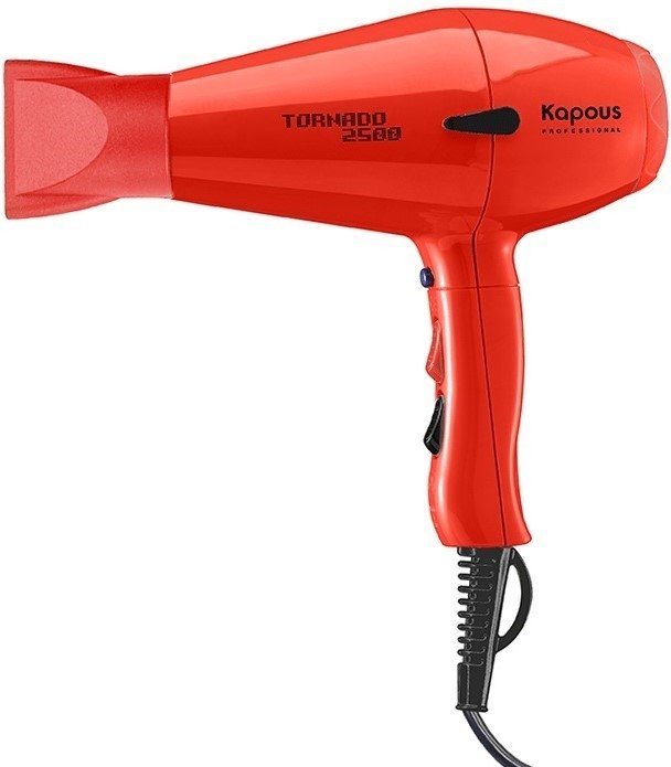 

Фен Kapous Professional Tornado 2500 (красный)